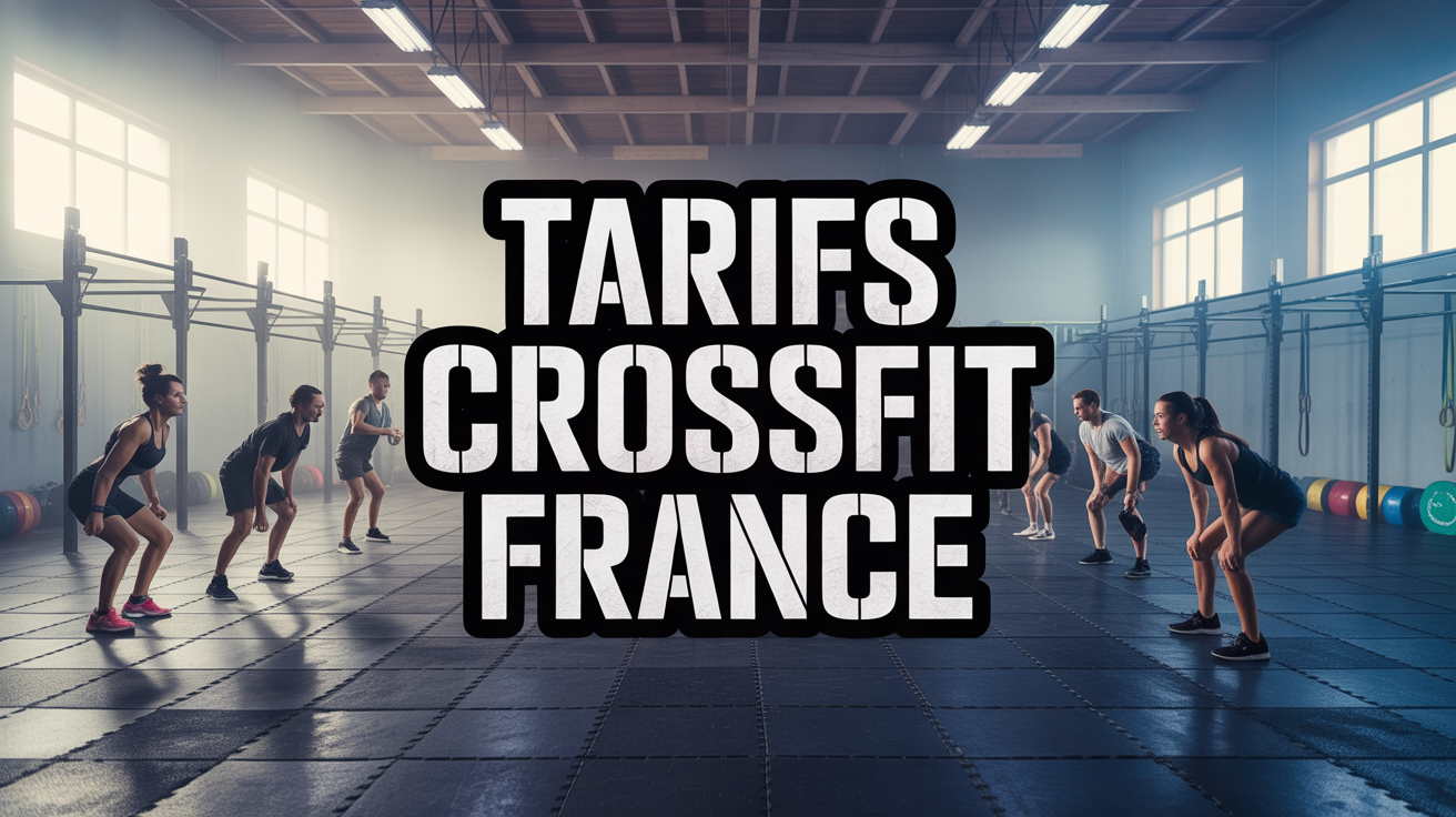 Vue salle CrossFit France, equipement et groupe en action, ambiance dynamique