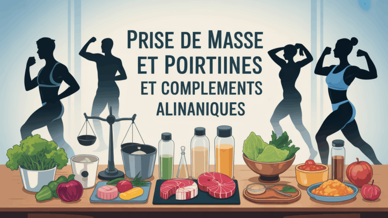 table prise de masse shakers aliments complements