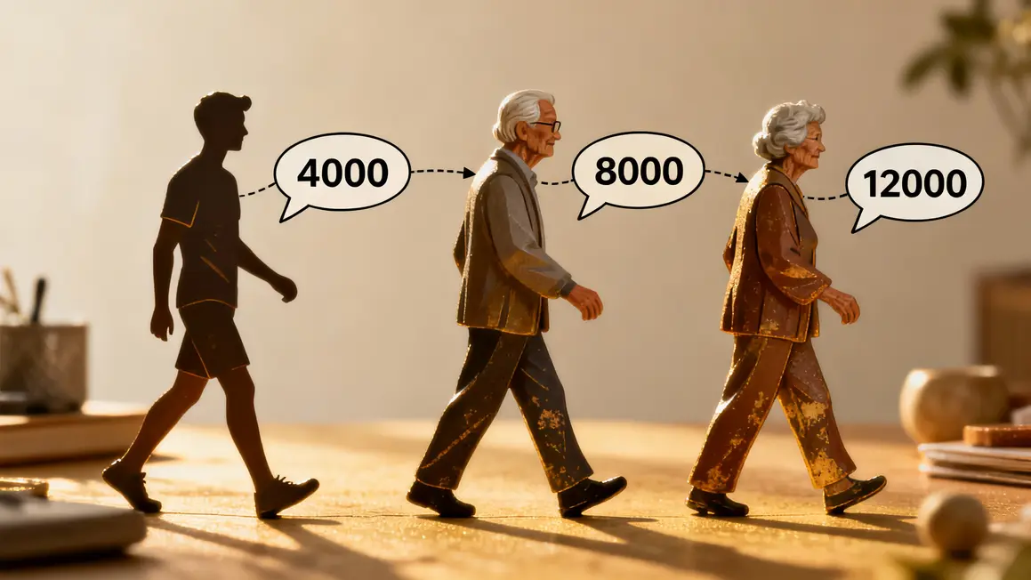 nombre de pas par âge 4000 km
