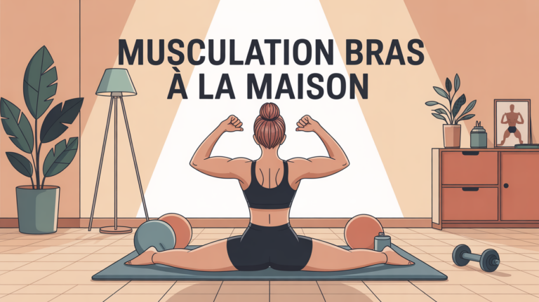 femme musculation bras salon tapis accessoires