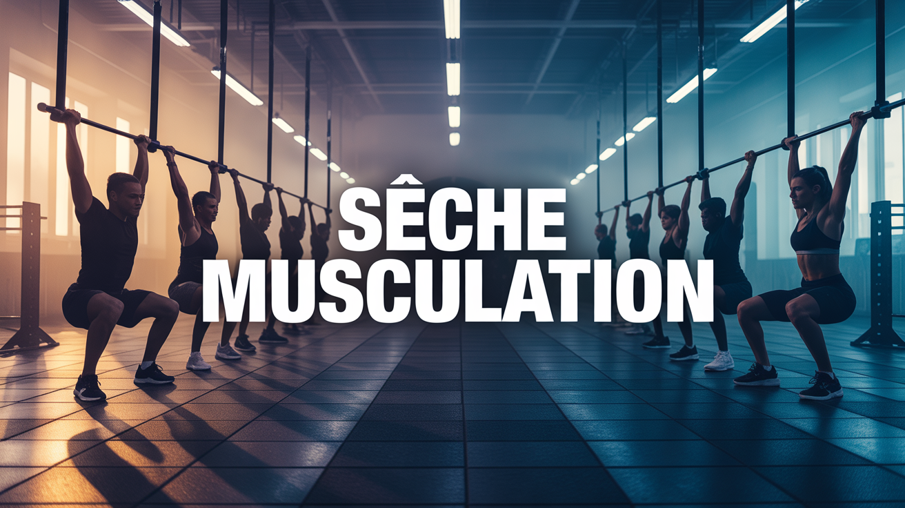 vue salle de sport ambiance seche musculation