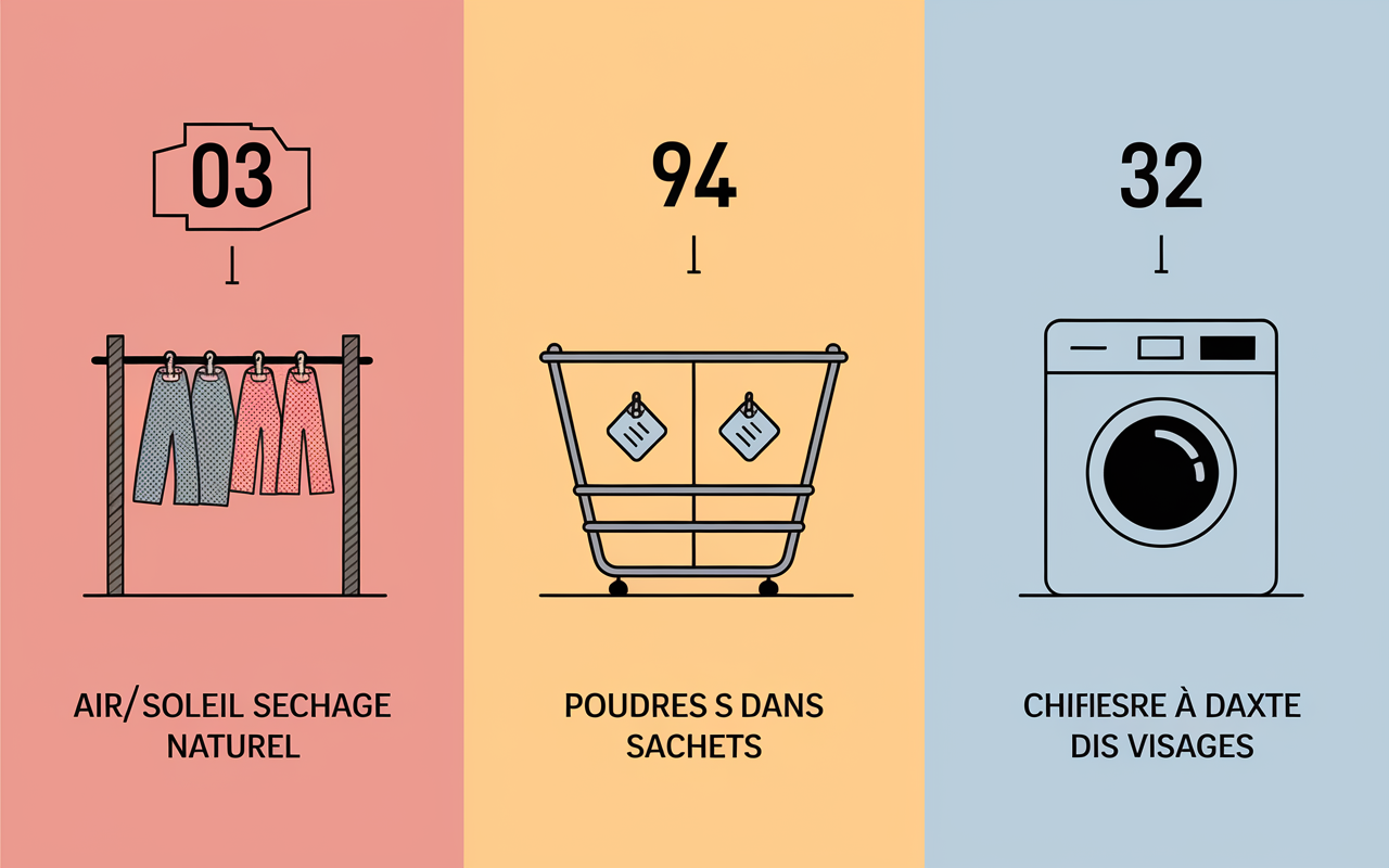 tableau types agent séchant naturel chimique machine