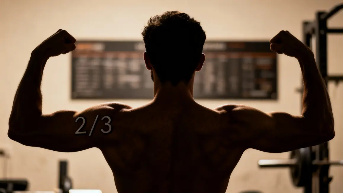 triceps developpes silhouette masculine proportion