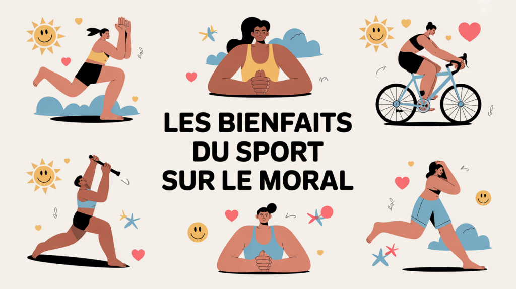 personnages sport et bien-etre hormone du bonheur sport
