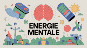 retrouver de l energie mentale illustration cerveau lumineux