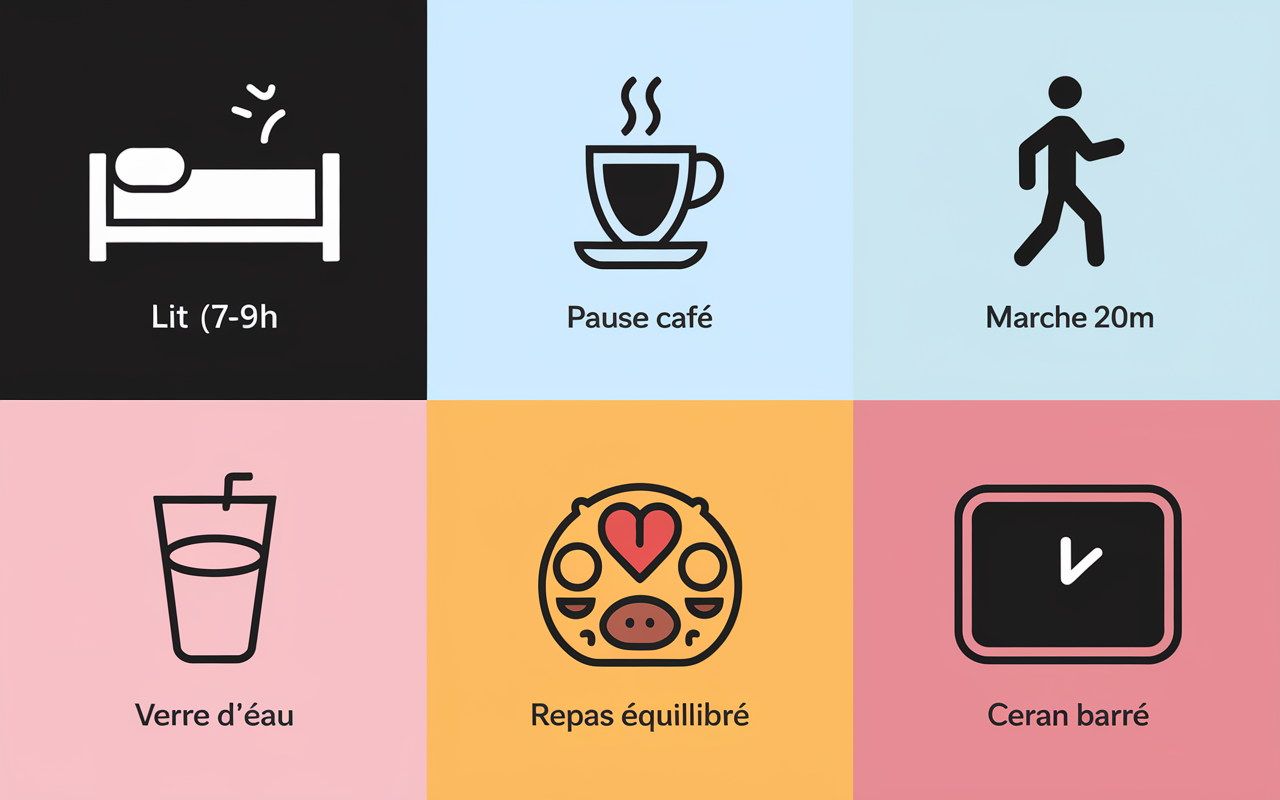 retrouver de l energie mentale routine prevenir fatigue
