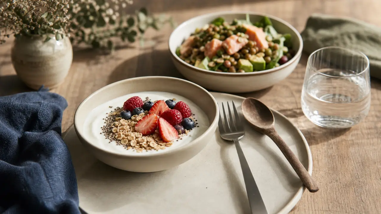 Recette pour maigrir le ventre : fibres, protéines, cuisson légère, yaourt et flocons d’avoine