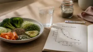 Nettoyage du côlon et perte de poids : légumes, eau et balance