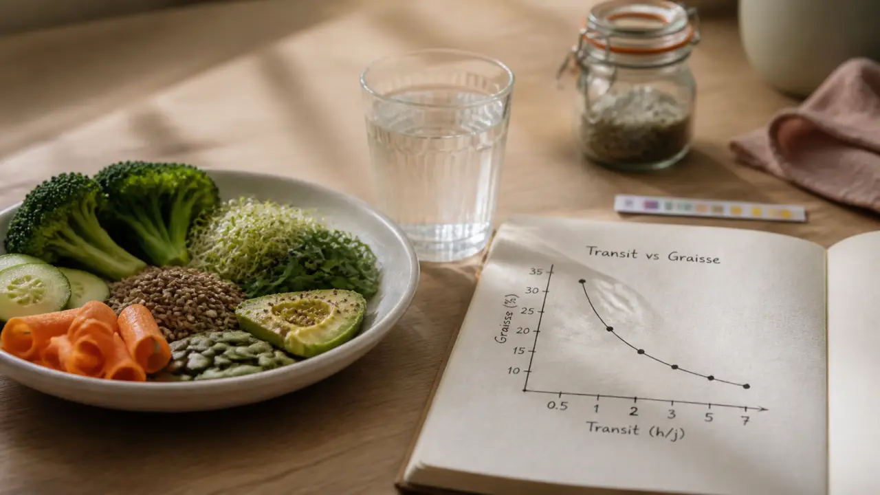 Nettoyage du côlon et perte de poids : légumes, eau et balance