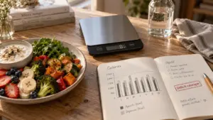 Regime rapide et efficace : stabilisation poids, déficit calorique
