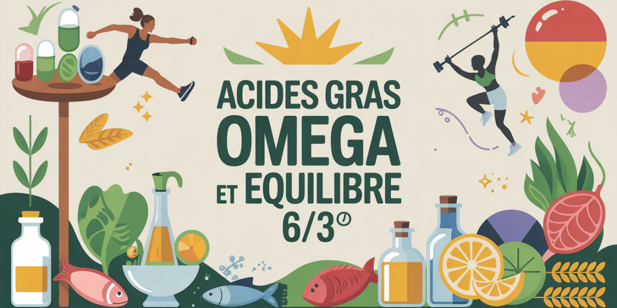 Image acides gras omega equilibre musculation