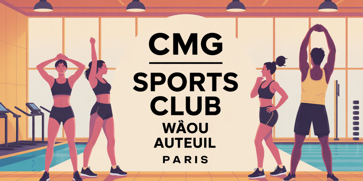 cmg sports club waou auteuil grande salle lumineuse silhouettes piscine équipements