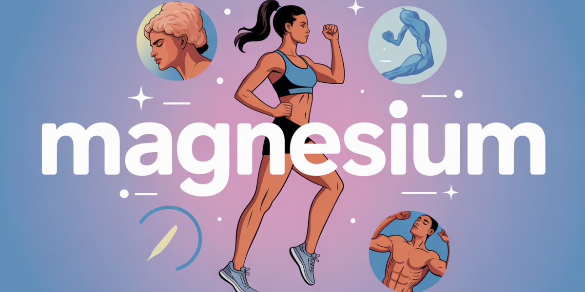 illustration femme sport magnesium sommeil energie