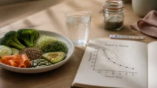 Nettoyage du côlon et perte de poids : légumes, eau et balance