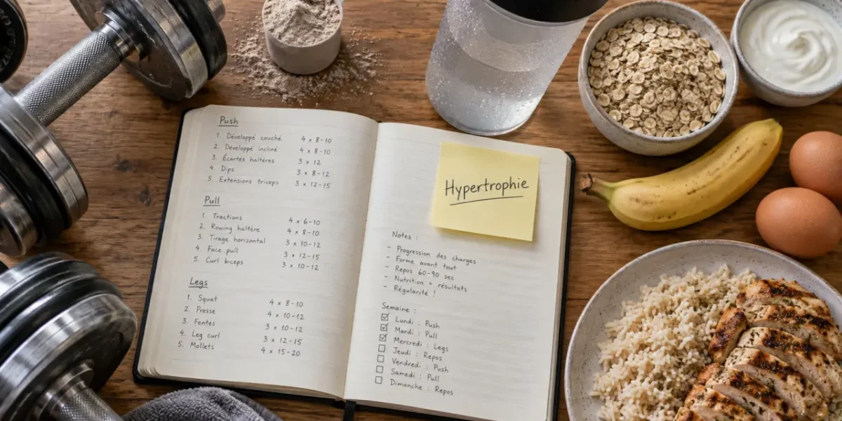 Prise de masse musculaire : nutrition pour construire du muscle sans gras