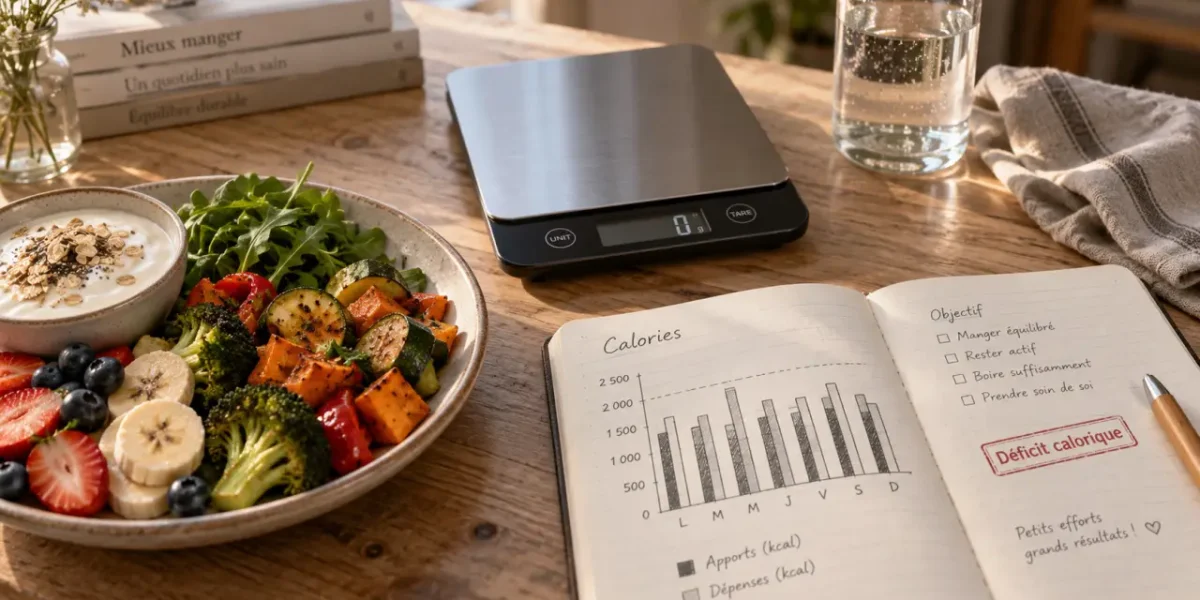 Regime rapide et efficace : stabilisation poids, déficit calorique